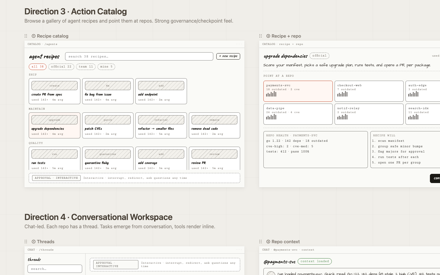 Action Catalog