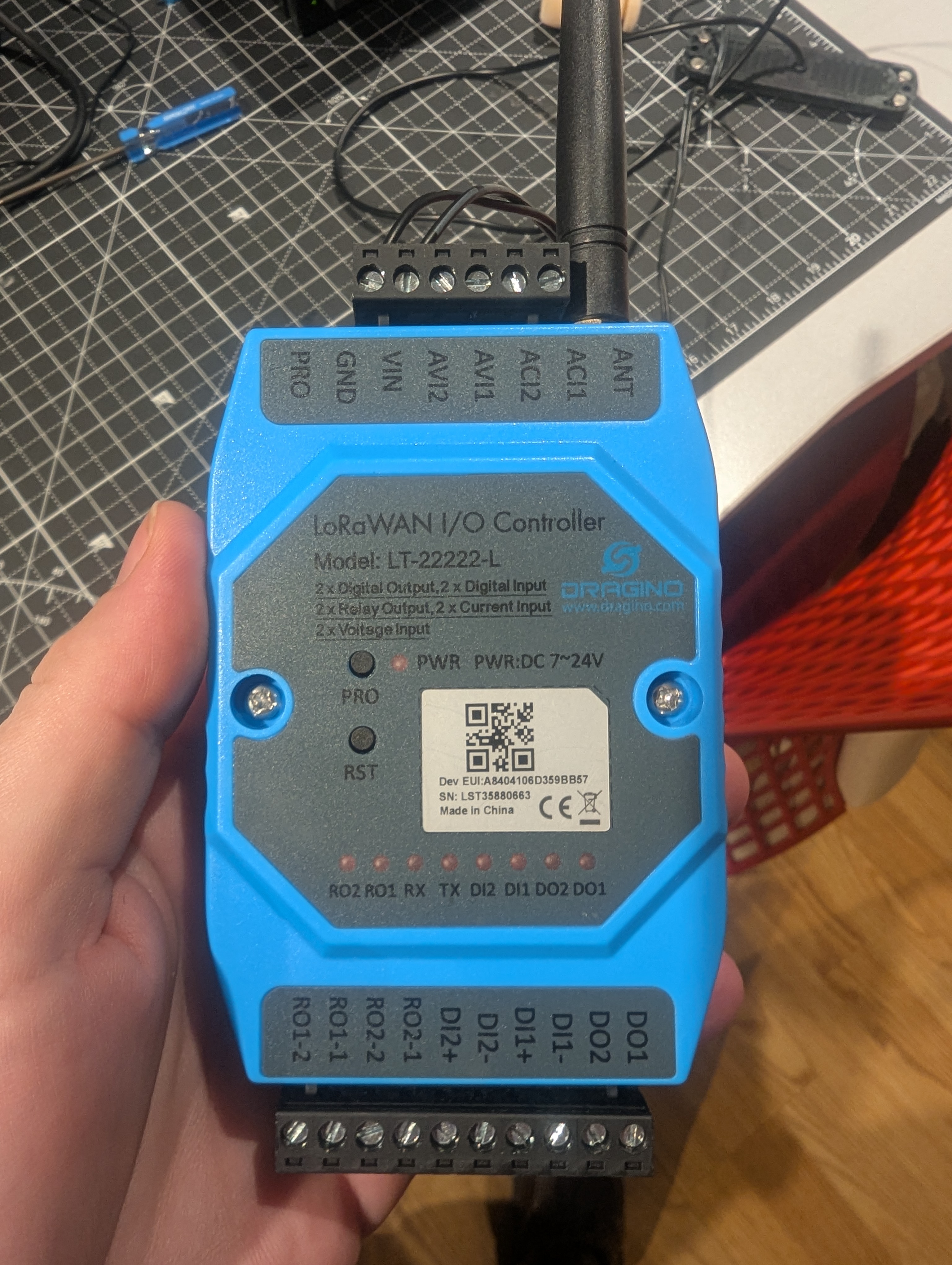 Dragino LT-22222-L LoRaWAN I/O Controller