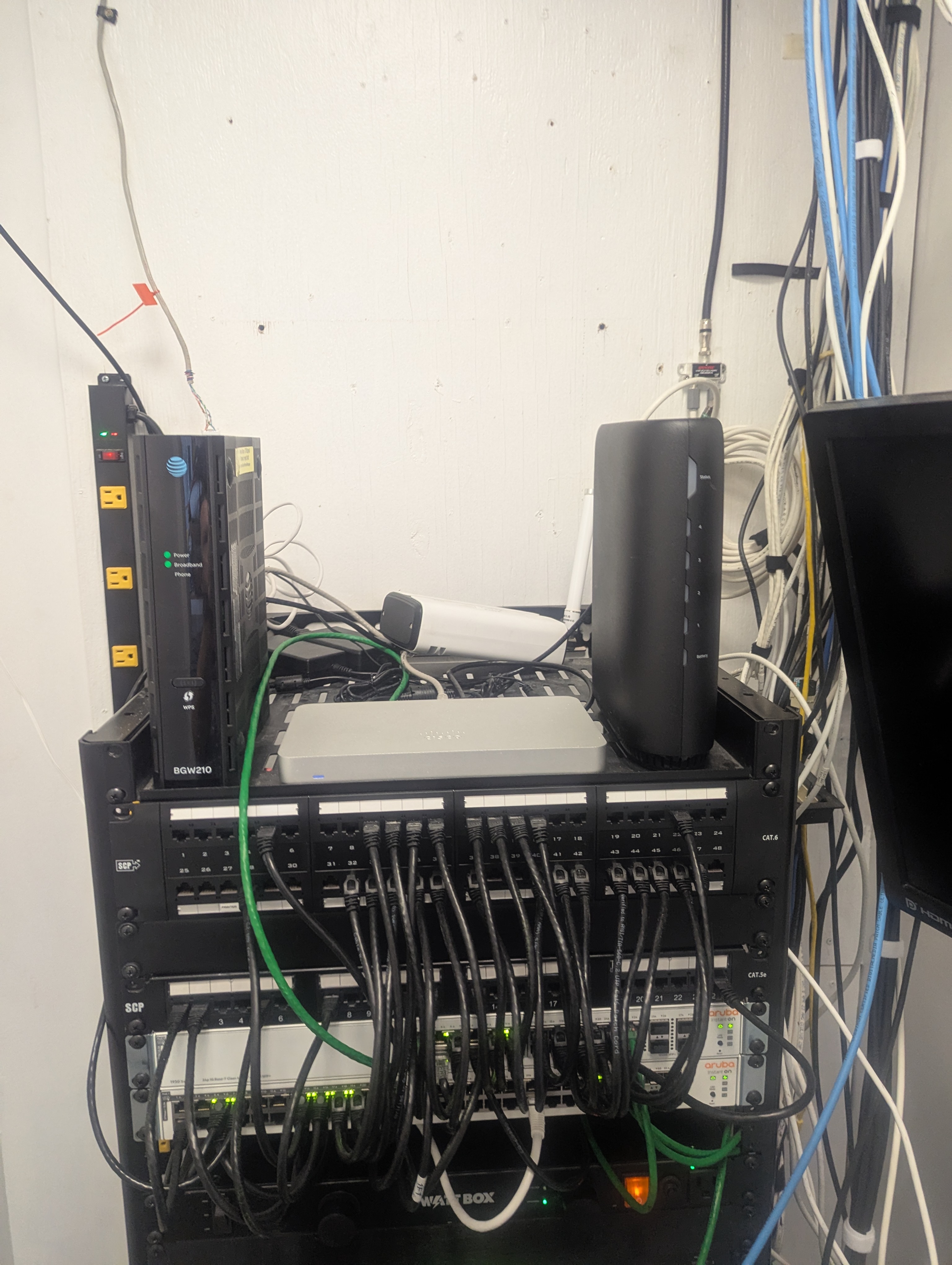 FMS server room and IT rack