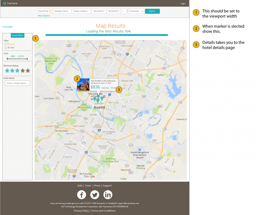TripChamp — UI/UX Style Guide screenshot 3