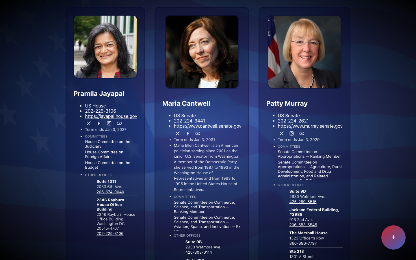 Federal Official Detail